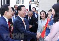 Chủ tịch nước VN thăm Đại sứ quán và cộng đồng người Việt tại Anh