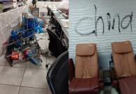 Tiệm nail của người Việt bị đột nhập phá phách, xịt sơn kỳ thị