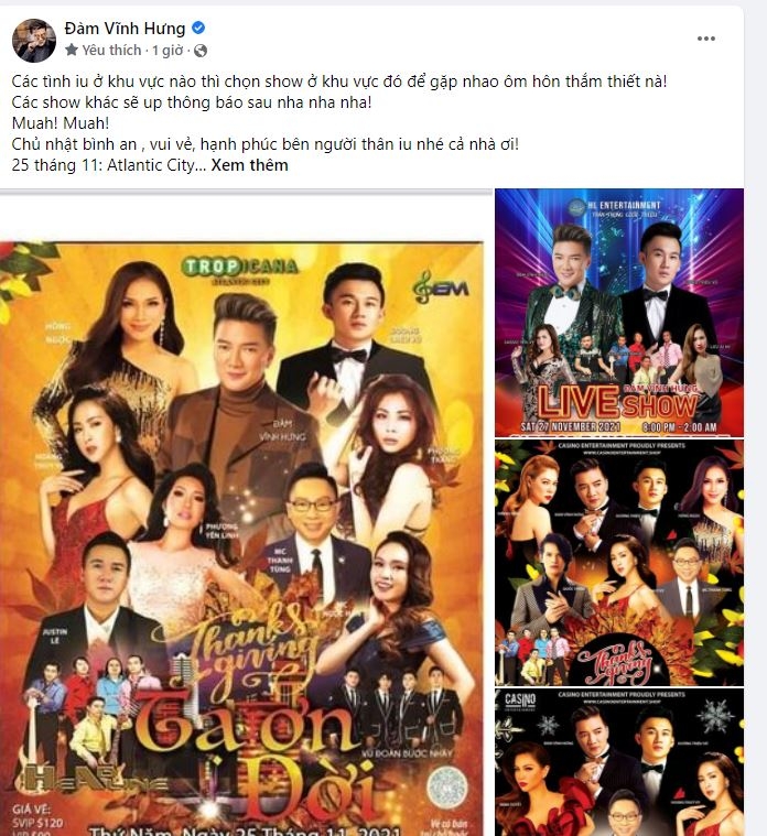 dam vinh hung qua my bieu dien 1