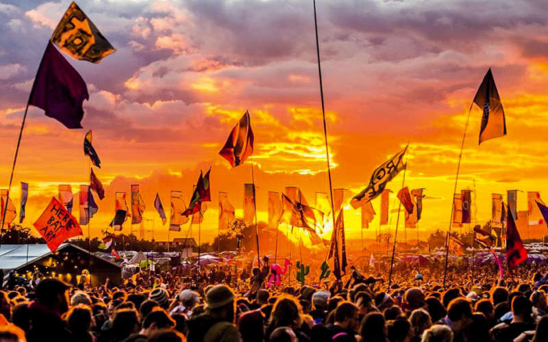 le hoi am nhac Glastonbury Festival 1