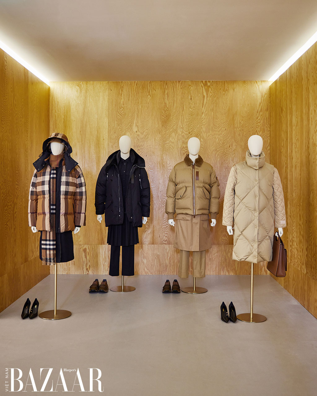 pop up trang guong cua burberry tai han quoc 0