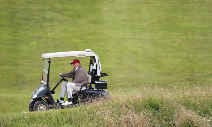 donald trump scotland