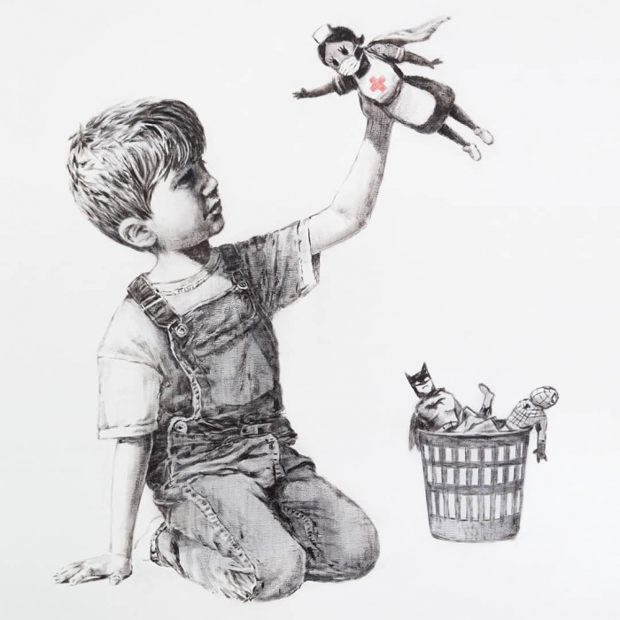 game changer najnowsza praca banksy ego