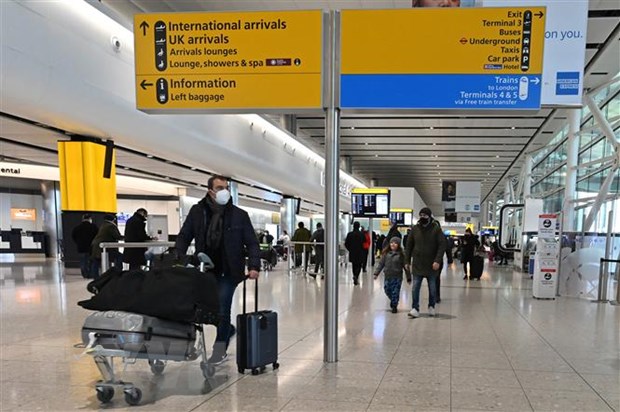 ttxvn san bay heathrow