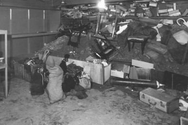 Detritus left in wake of Baker Street burglary