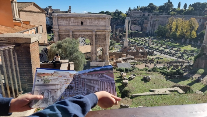 cho con du lich rome 0
