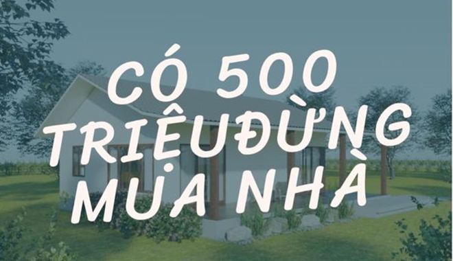 mua nha 500 trieu