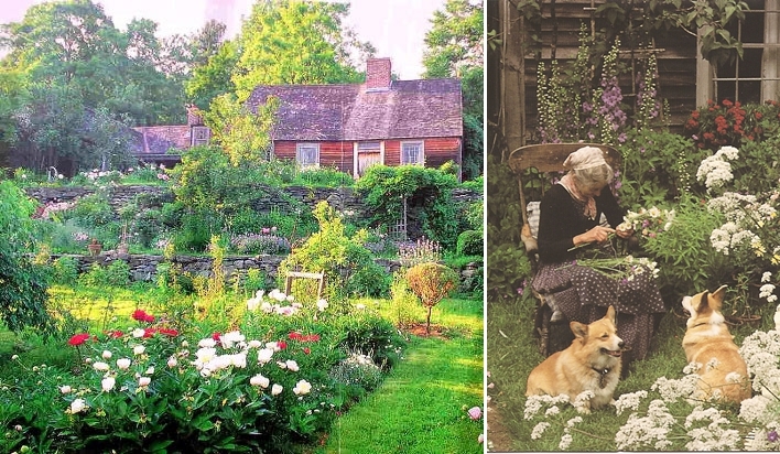 nha vuon Tasha Tudor 0