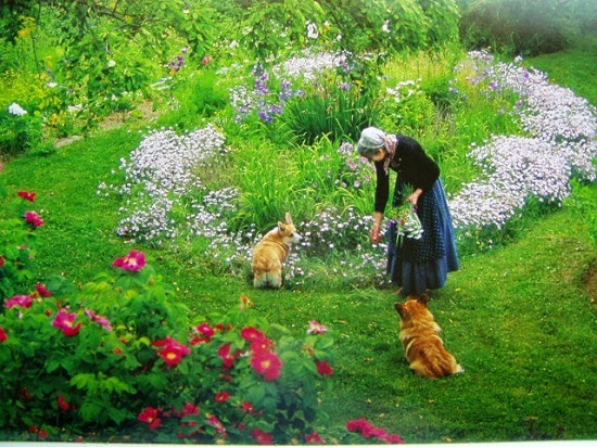 nha vuon Tasha Tudor 0