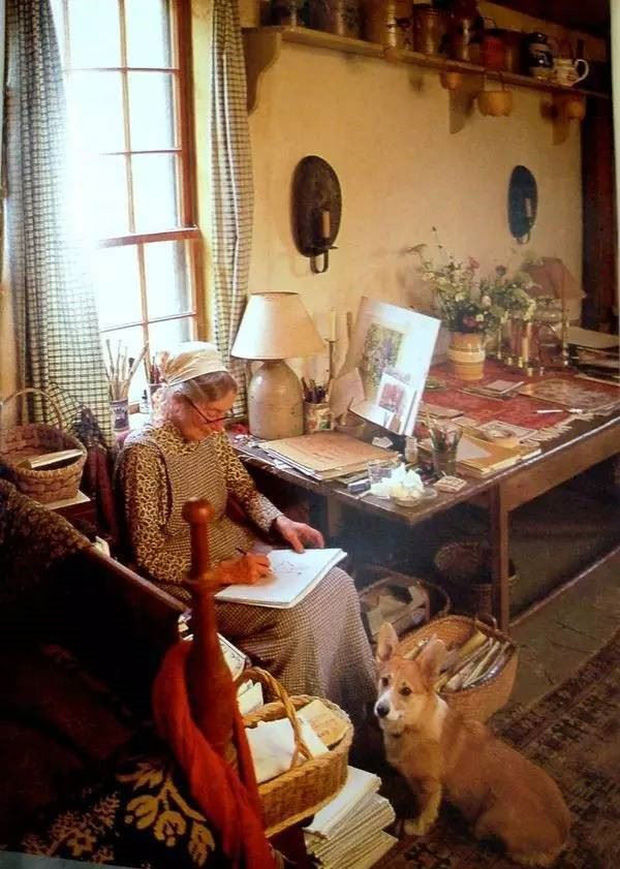 nha vuon Tasha Tudor 0