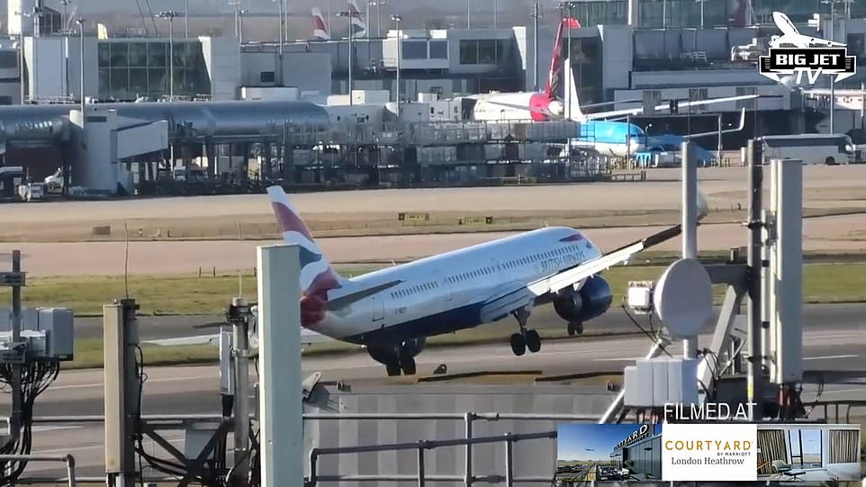 may bay british airways suyt lat up
