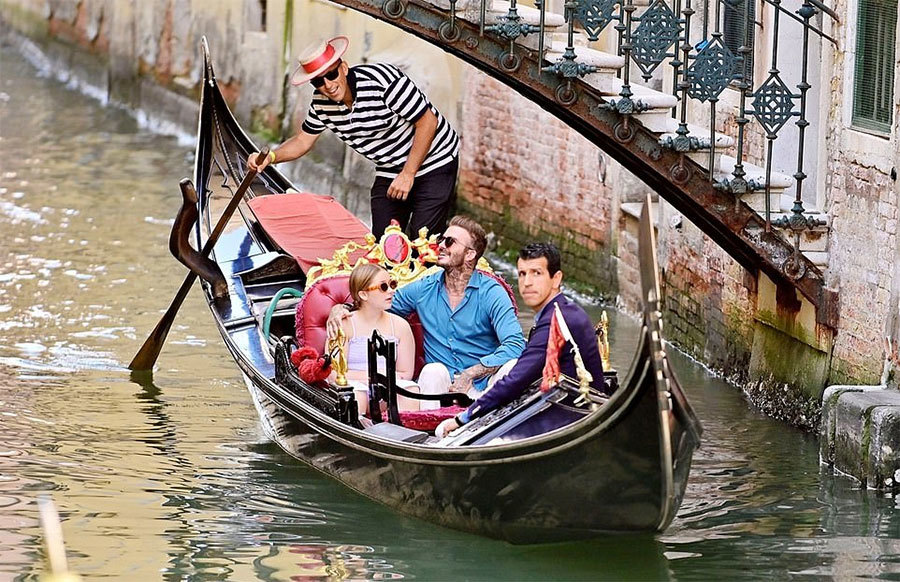 beckham va con gai venice 1