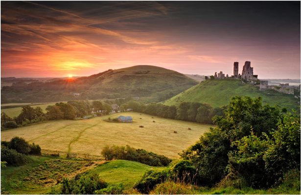 lang Corfe Castle 1