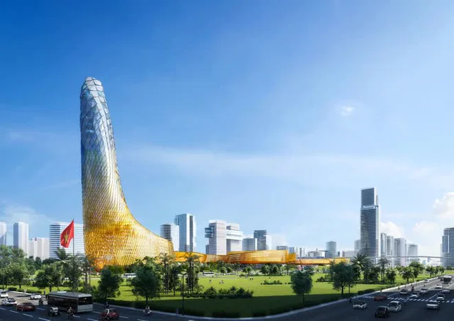toa nha dai nhat the gioi Dragon Tower ha noi 1