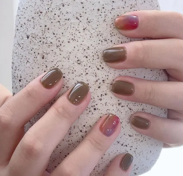 mau nail mua thu 1
