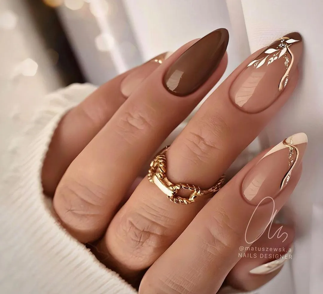 mau nail mua thu 1