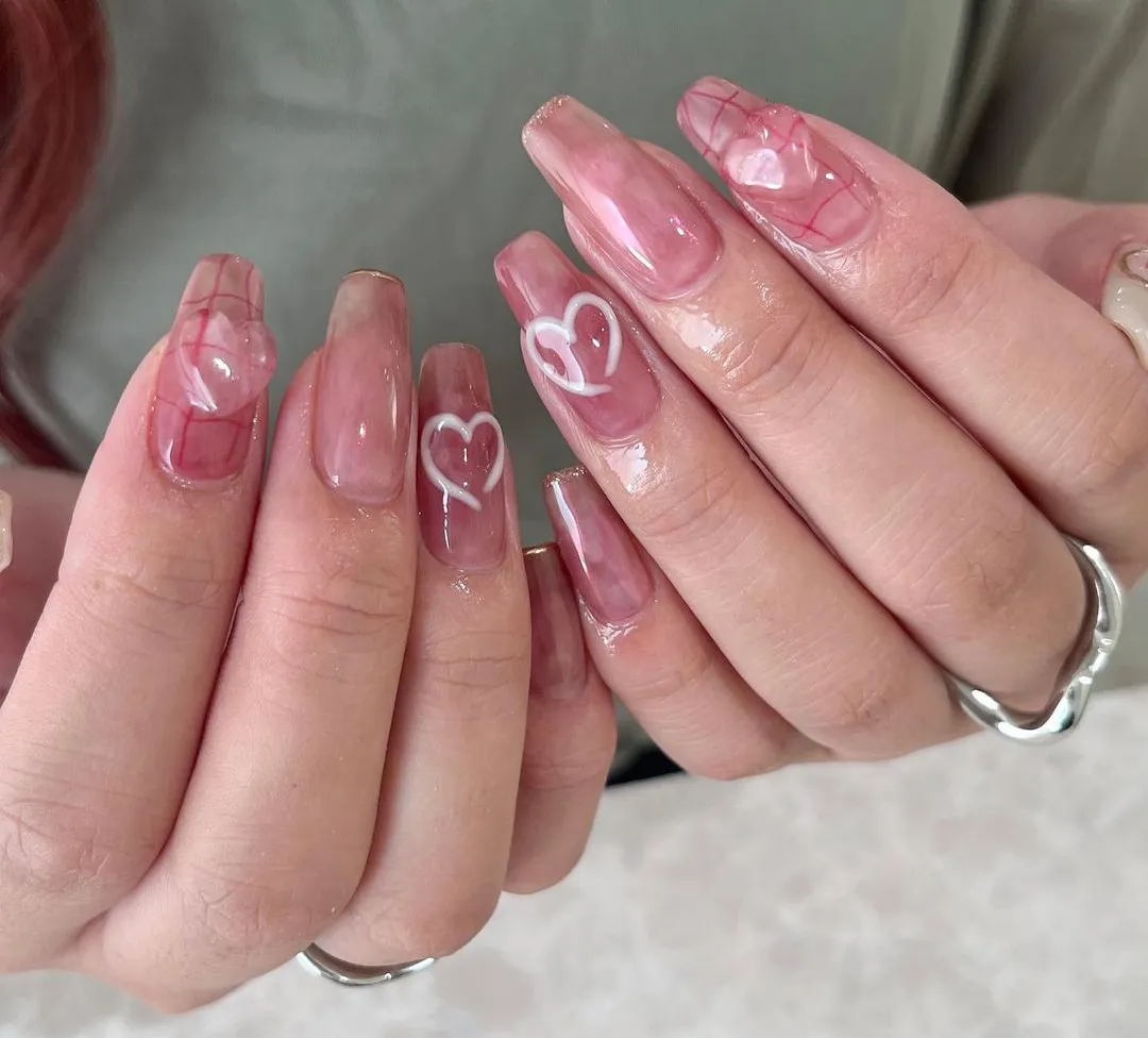mau nail mua thu 1
