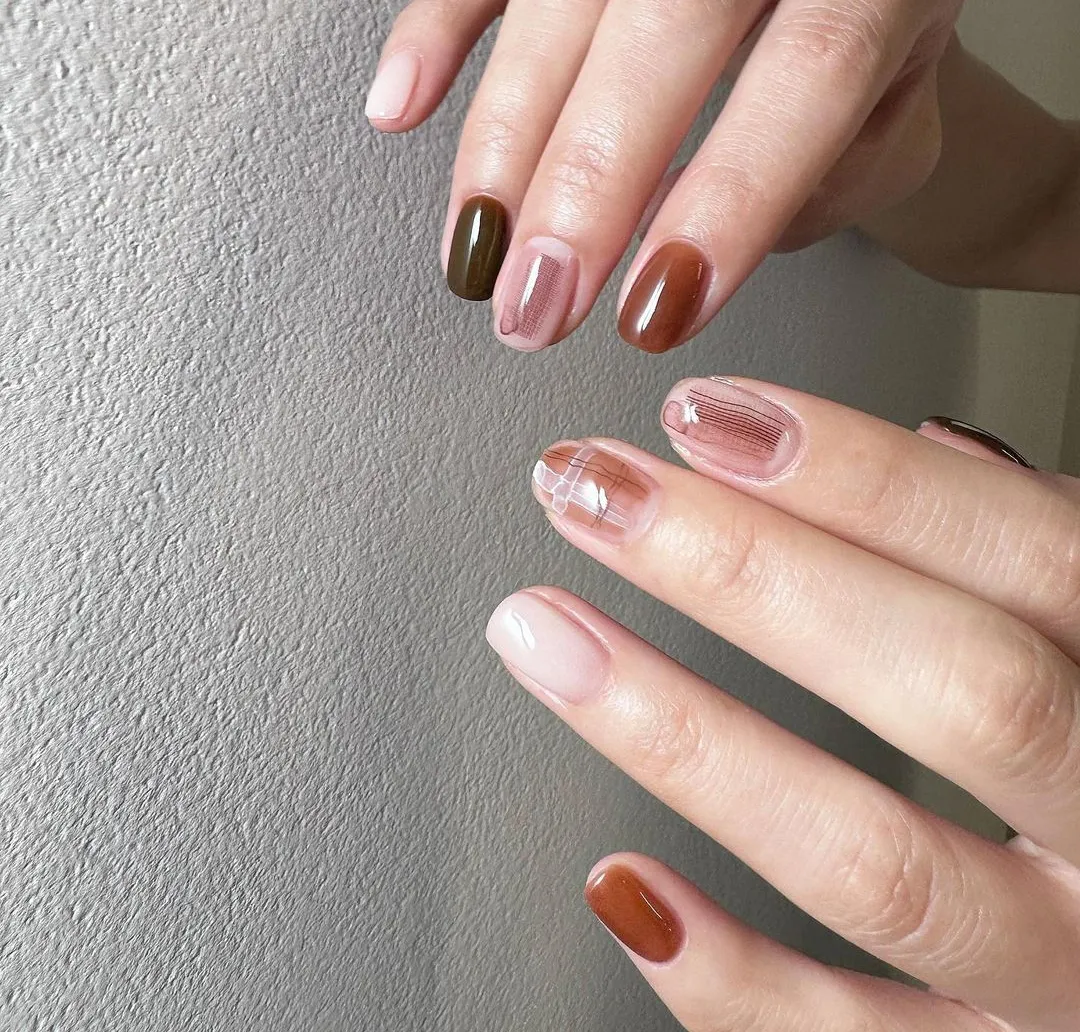mau nail mua thu 1