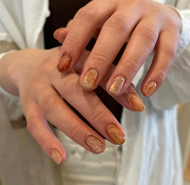 mau nail mua thu 1