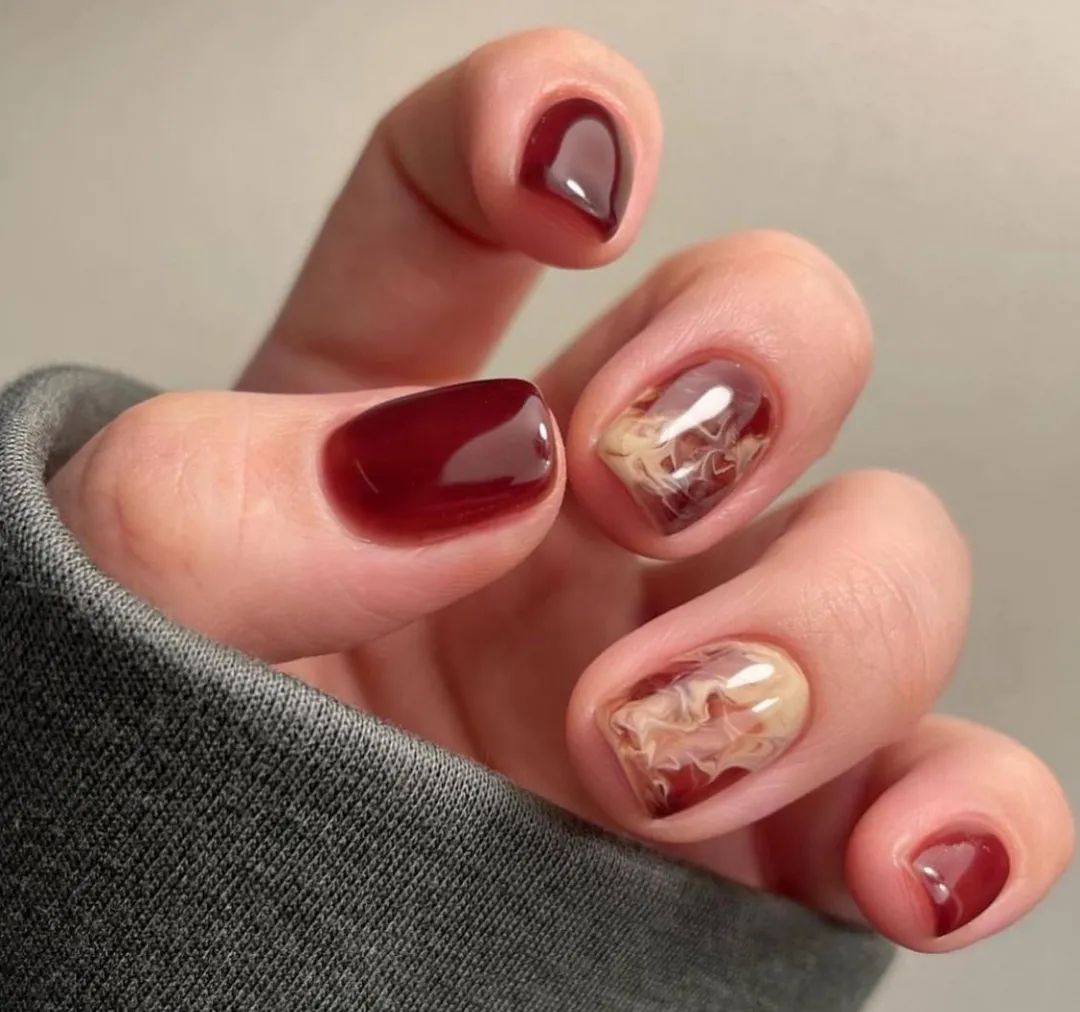 mau nail mua thu 1