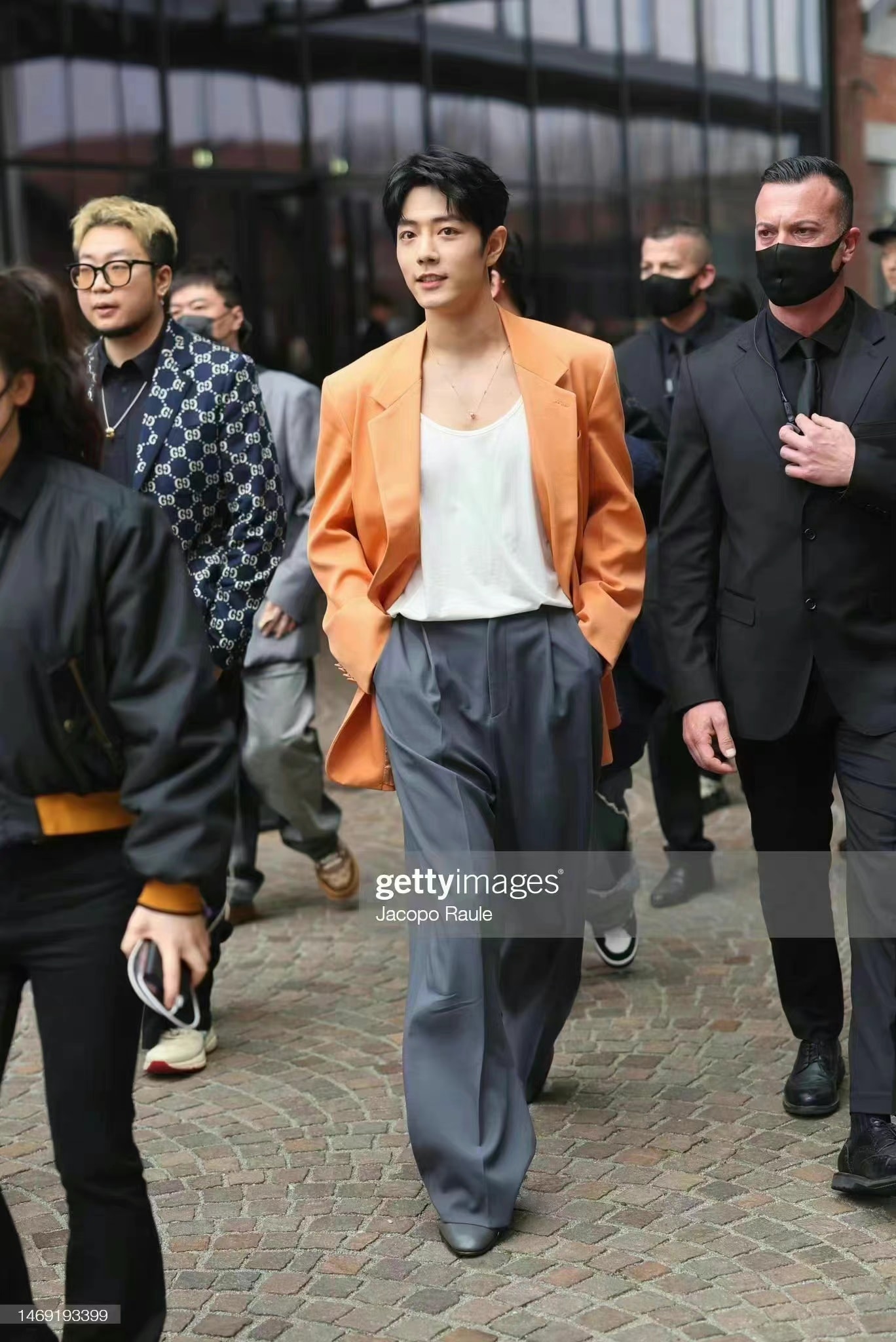 tieu chien milan fashion week gucci 2