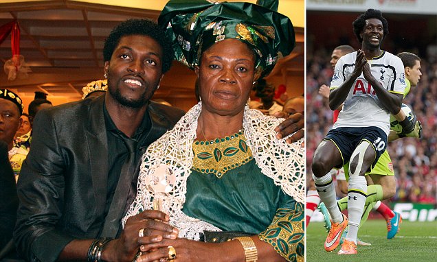 Emmanuel Adebayor gia dinh tham lam 0
