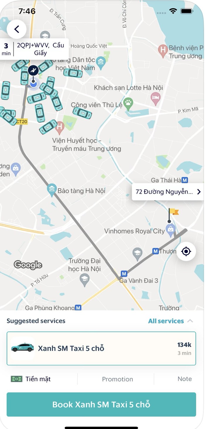 ung dung dat xe pham nhat vuong 1
