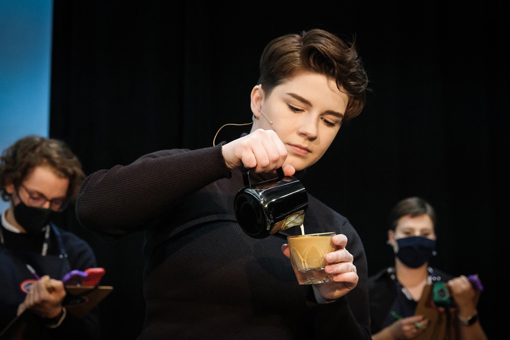 Morgan Eckroth barista 1
