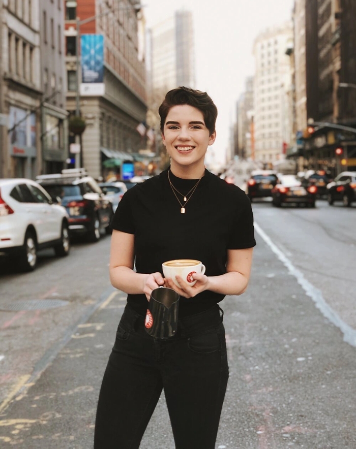 Morgan Eckroth barista 1