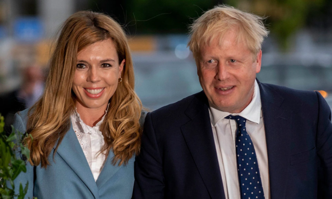thu tuong boris johnson co con