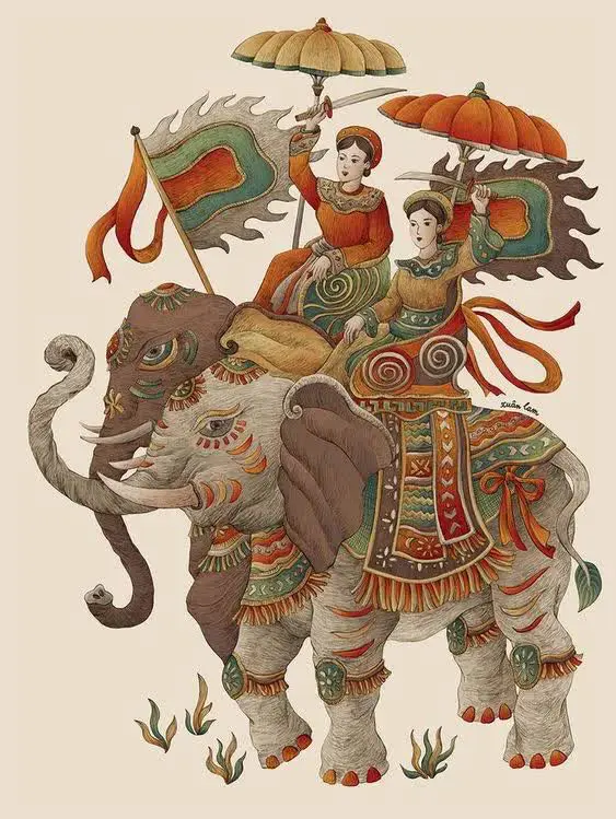 dong ho hai ba trung 1