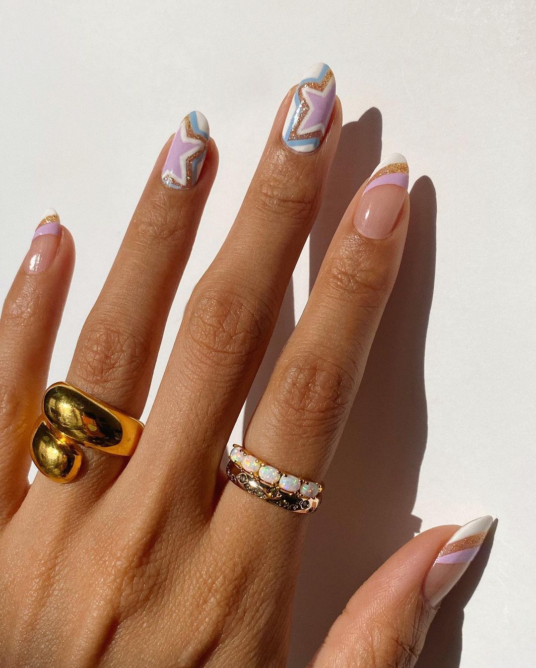 mau nail cung hoang dao 1