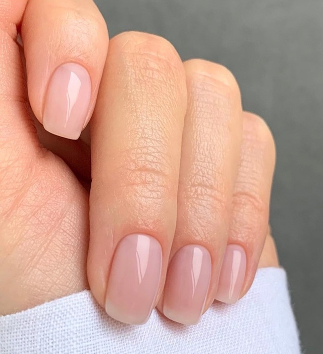 mau nail tu nhien clean nail 1
