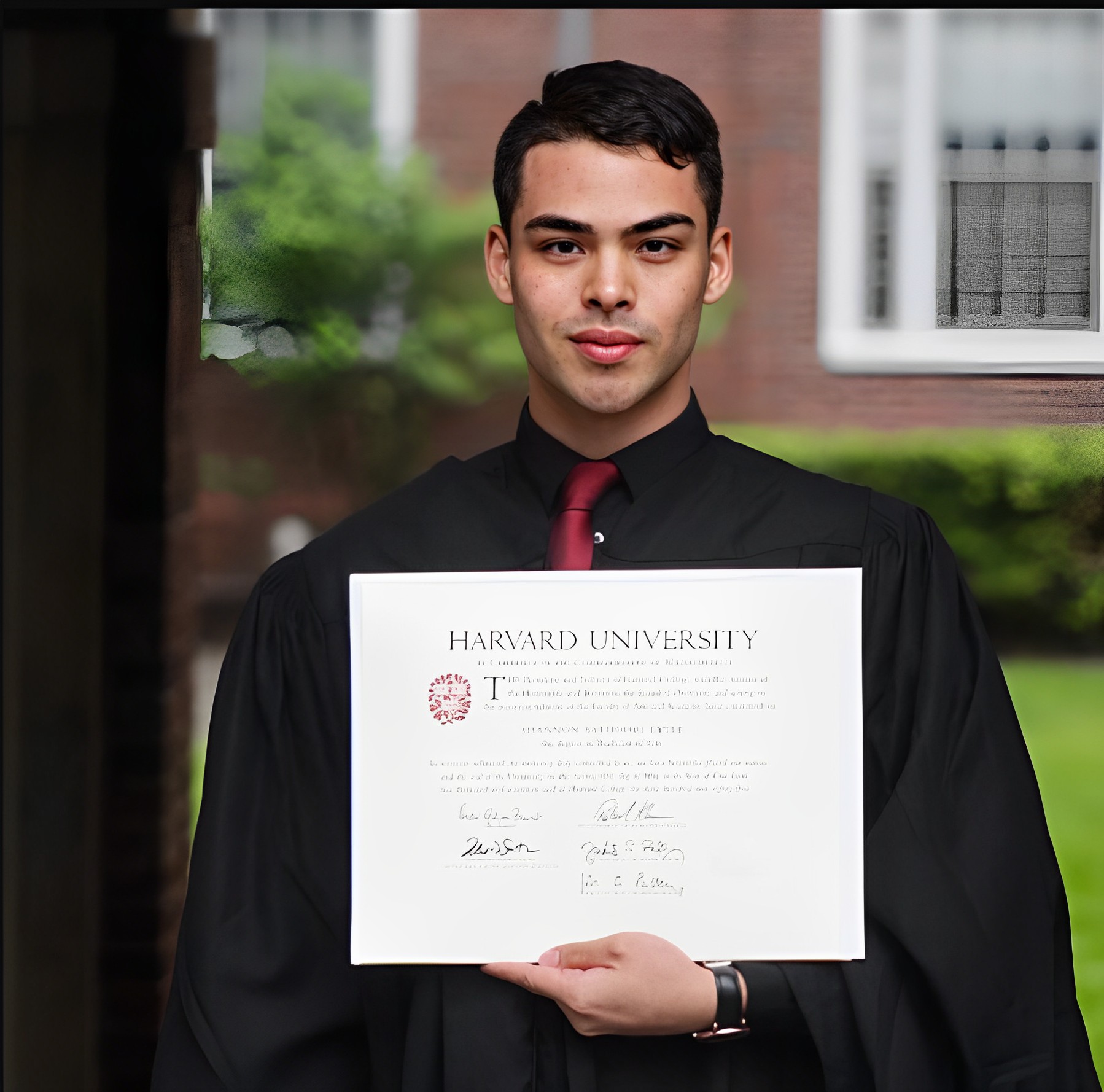 chang trai ngheo tot nghiep harvard 1