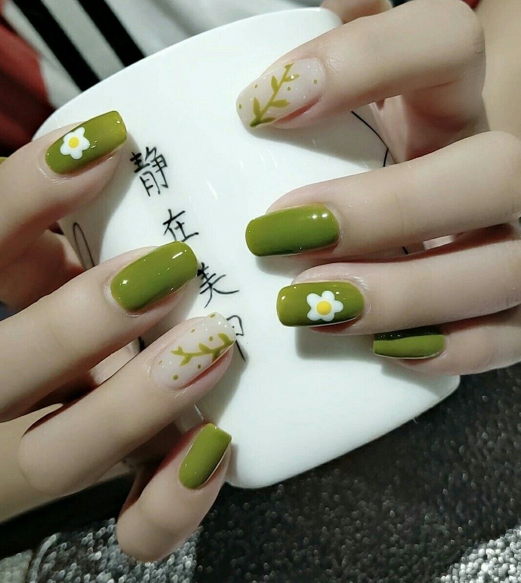 mong tay xanh matcha 0