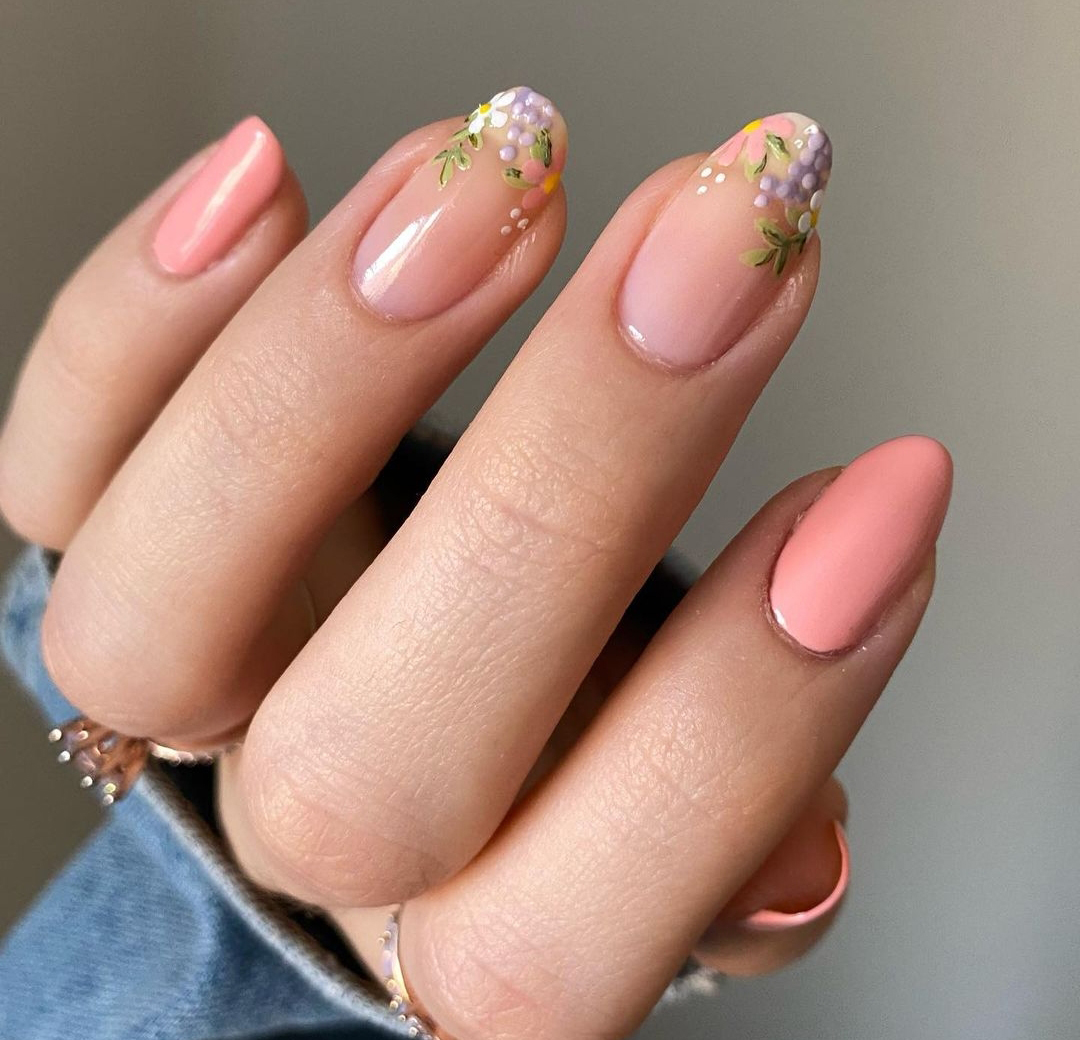 nail hong don thu 1