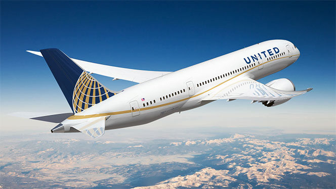 ve may bay di my hang united airlines