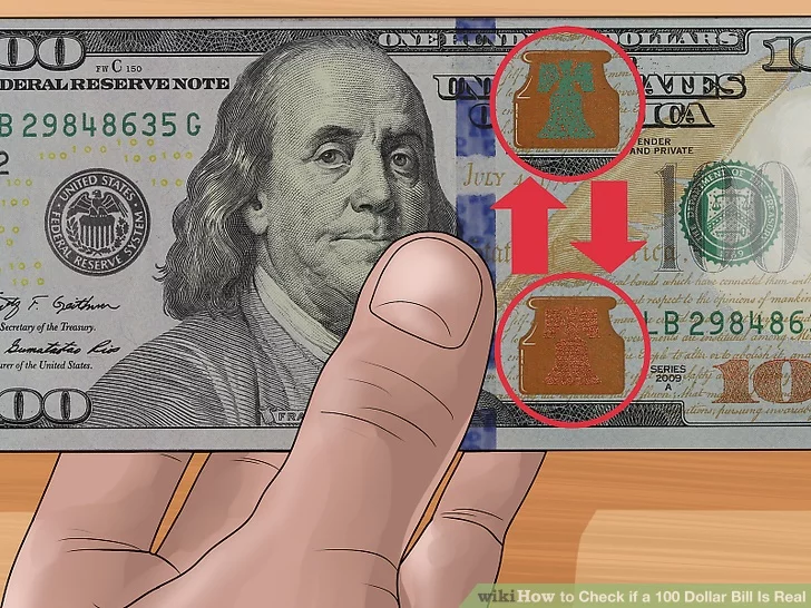 nhan biet tien 100 usd gia 1