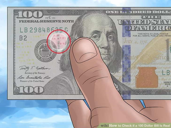 nhan biet tien 100 usd gia 1