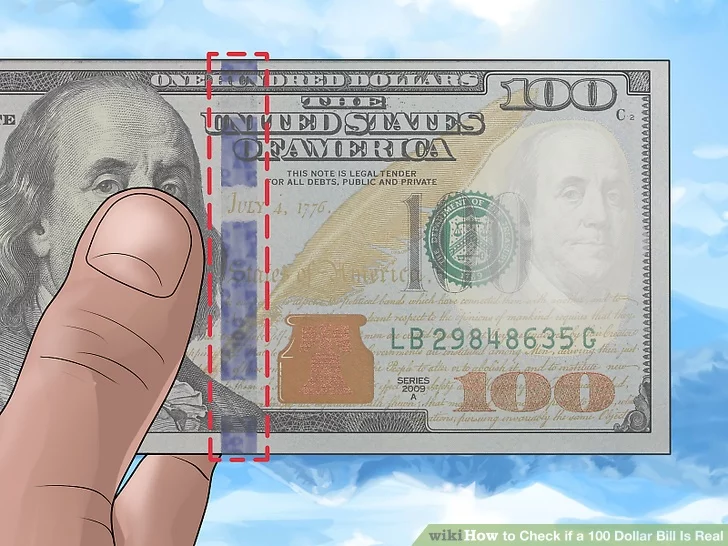 nhan biet tien 100 usd gia 1