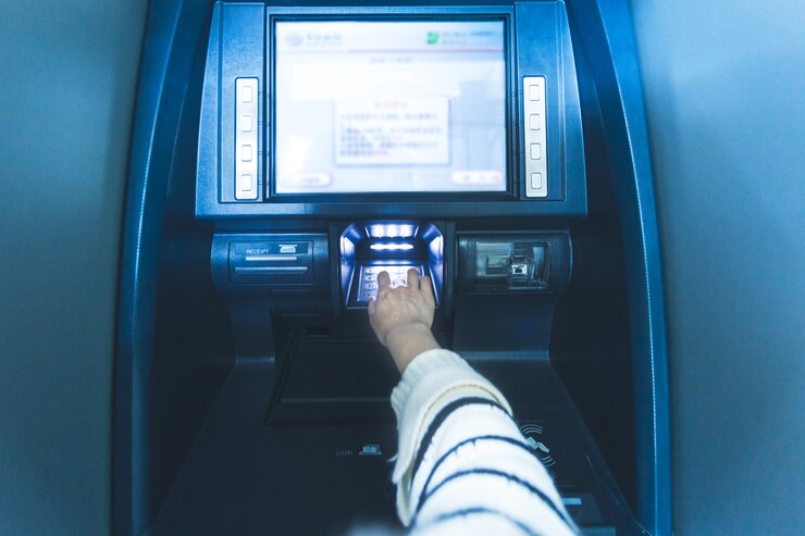nhet giay vao Atm