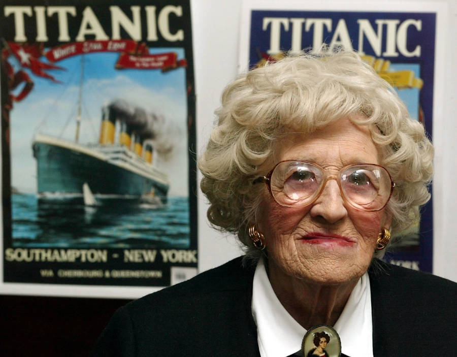 Millvina Dean titanic 1
