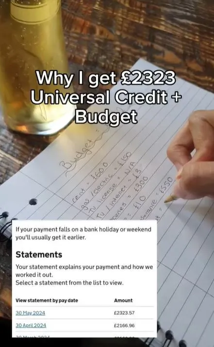 tro cap universal credit qua nhieu