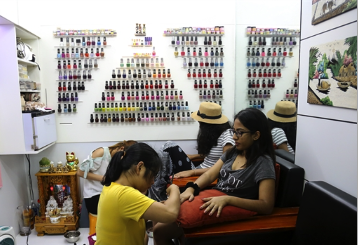 chuyen dau nam o tiem nail