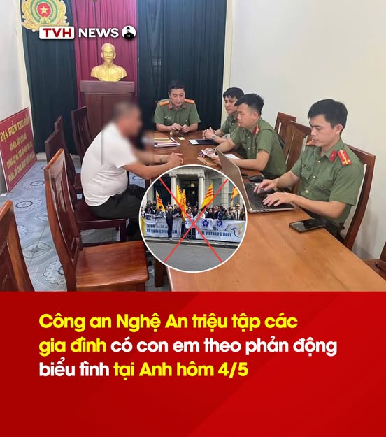 cong an trieu tap