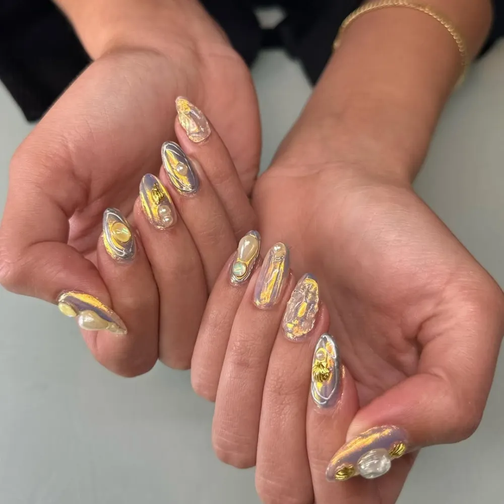 mau nail nang tien ca 1