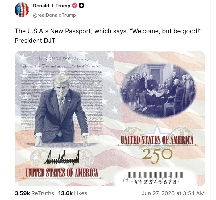 ho chieu trump