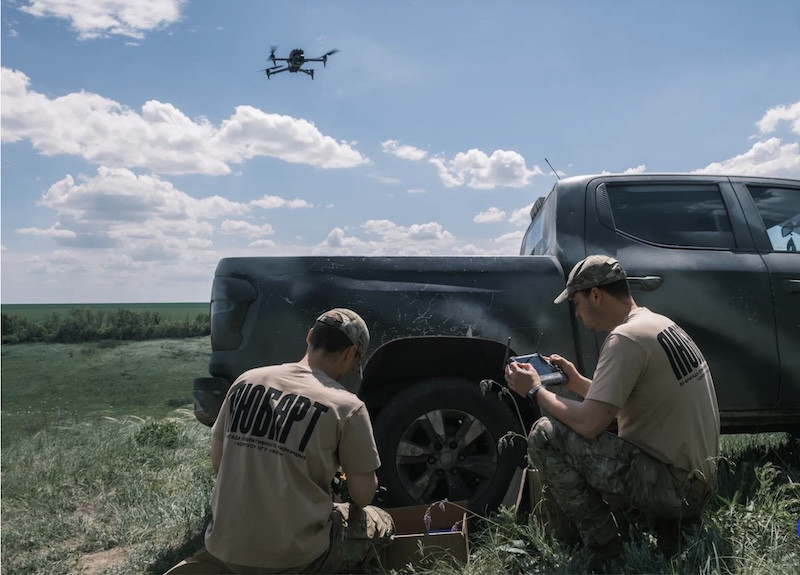 linh ukraine dieu khien uav 852