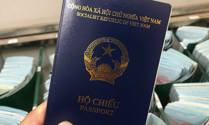 ho chieu viet nam giam bac