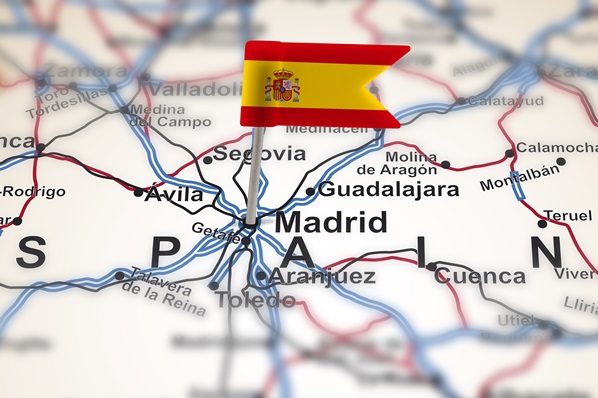 spanish map